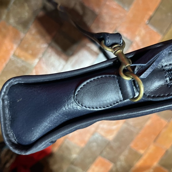 Vintage black Aigner purse shoulder or crossbody bag black 8” x 11” - Picture 4 of 10